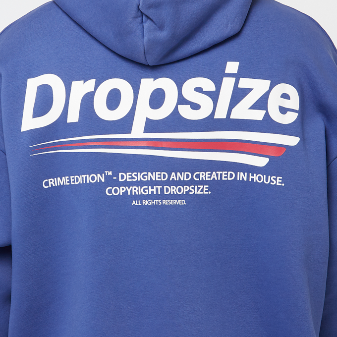 DropSize Heavy Oversize Copyright Hoodie blu 47799 4