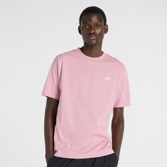 New Balance Sport Essentials Cotton T-Shirt pink rosa 47810 1