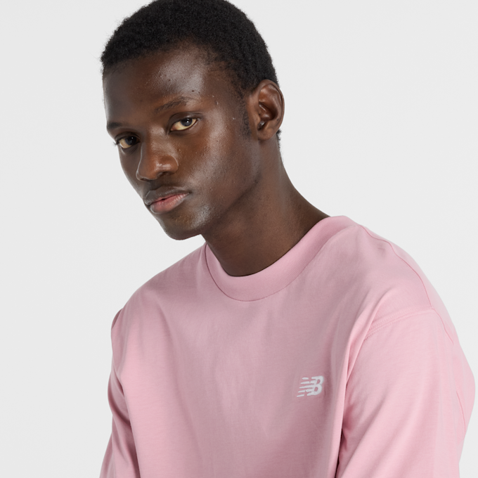 New Balance Sport Essentials Cotton T-Shirt pink rosa 47810 3
