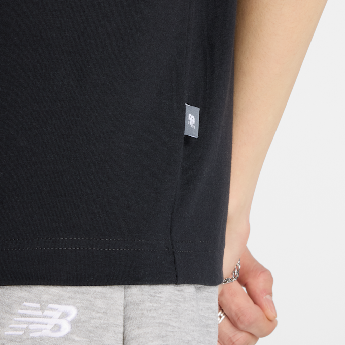 New Balance Chrome NB T-Shirt white nero 47824 3