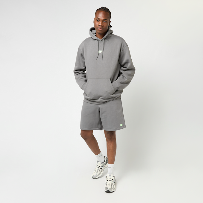 New Balance BACK PRINT GRAPHIC HOODIE casterock grigio 47827 5