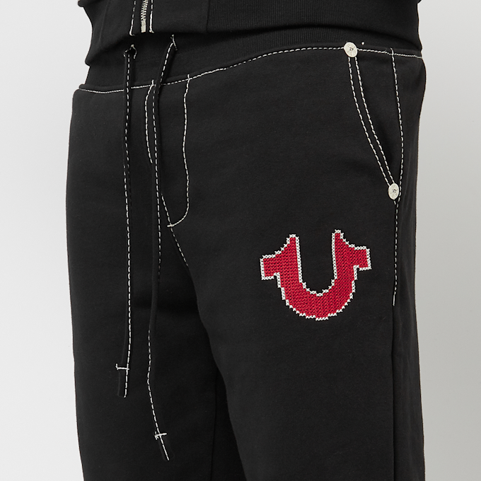 True Religion Big T Cross Stitch Jogger schwarz 47828 3