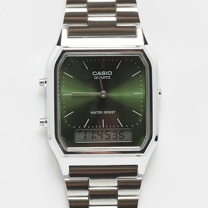 CASIO Vintage AQ-230A-3AMQYES silber 47830 1