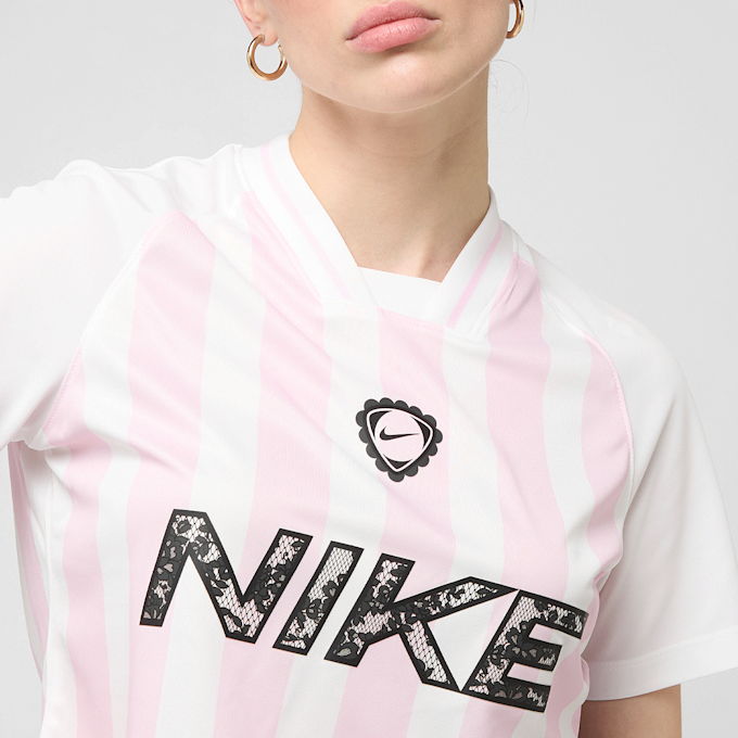 Nike Sportswear Shortsleeve Crop Football Trend Top bianco 47835 3