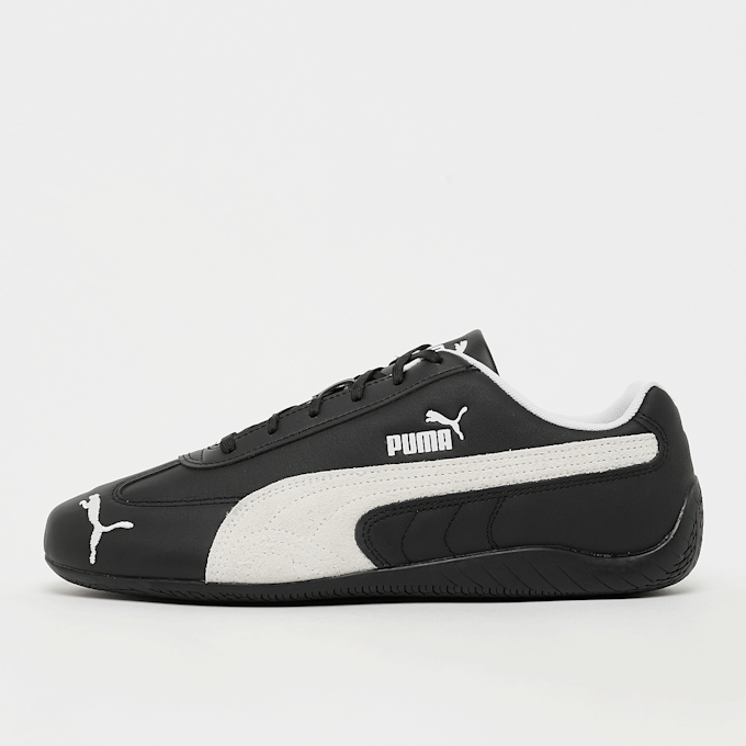 PUMA Speedcat LTHR black white nero 47898 1