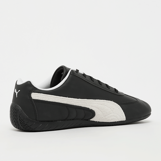 PUMA Speedcat LTHR black white nero 47898 3