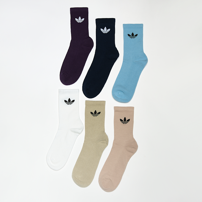 adidas Originals Trefoil Cushion Crew Socken (6 Pack) multicolor 47930 1