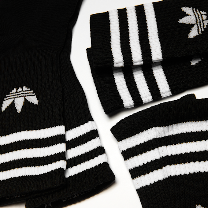 adidas Originals 3 PACK - adicolor Crew Socks schwarz 47945 2