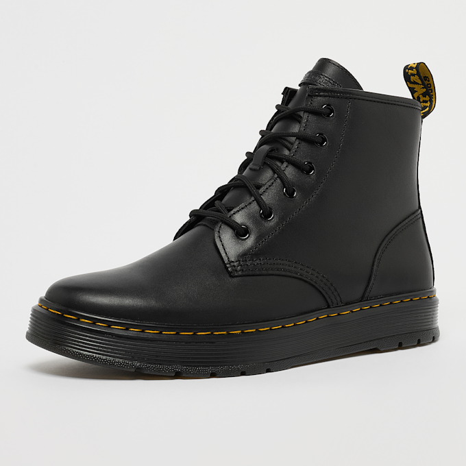 Dr. Martens Brookline Chukka 6 Eye Boot dark brown crazy horse zwart 47955 2