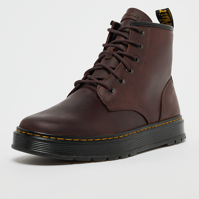 Dr. Martens Brookline Chukka 6 Eye Boot dark brown crazy horse bruin 47951 2