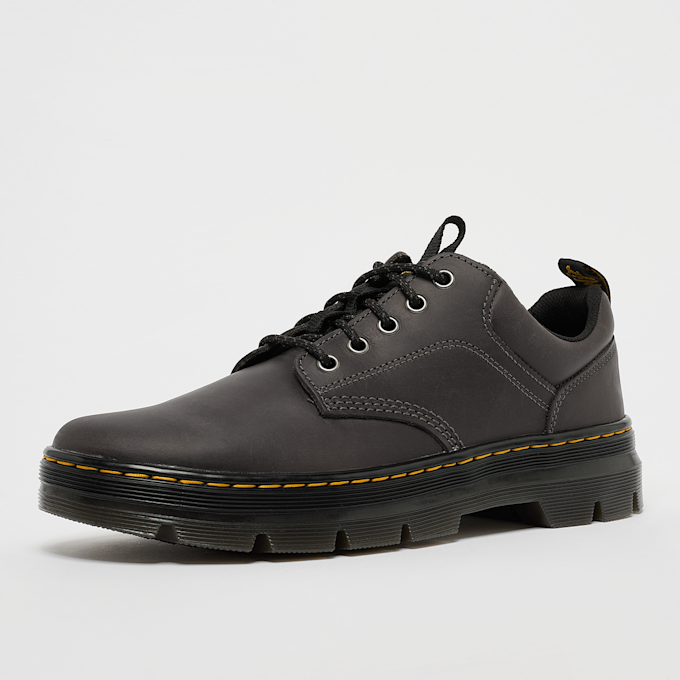 Dr. Martens Reeder Leather 5 Eye Shoe gunmetal saddleback grijs 47954 2