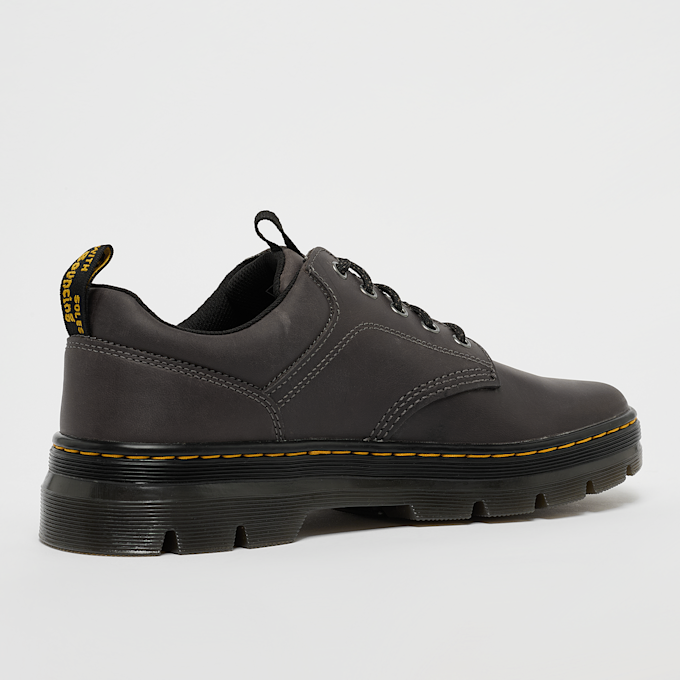 Dr. Martens Reeder Leather 5 Eye Shoe gunmetal saddleback grijs 47954 3