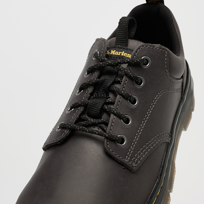 Dr. Martens Reeder Leather 5 Eye Shoe gunmetal saddleback grijs 47954 6