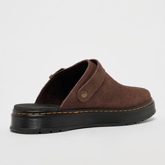 Dr. Martens Brookline Mule dark brown bronx suede bruin 47960 3