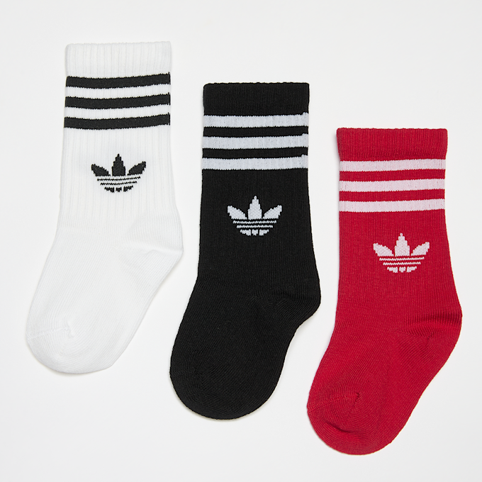 adidas Originals 3 PACK - adicolor Crew Socks schwarz 47969 1