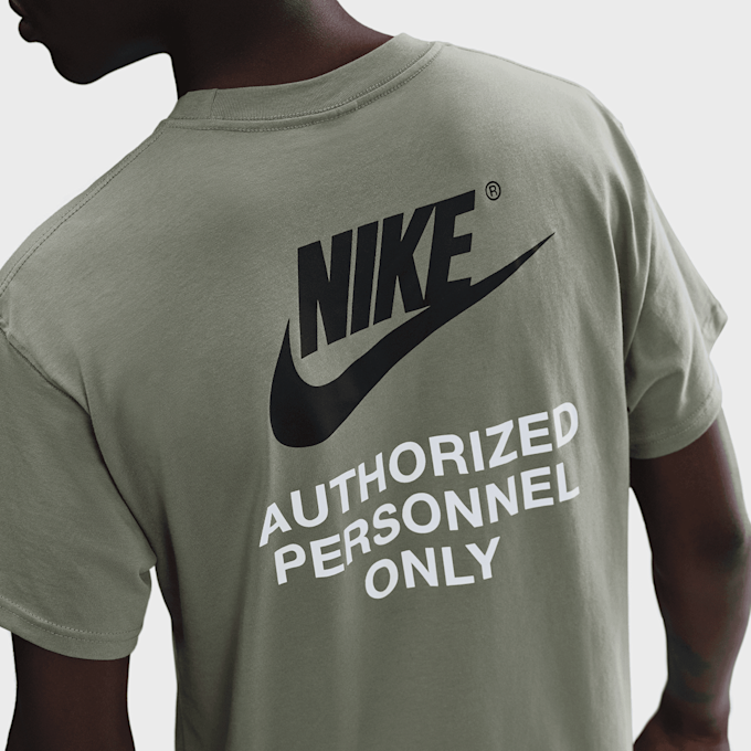 Nike Sportswear Athletic Short Sleeve Tee vert 48020 4