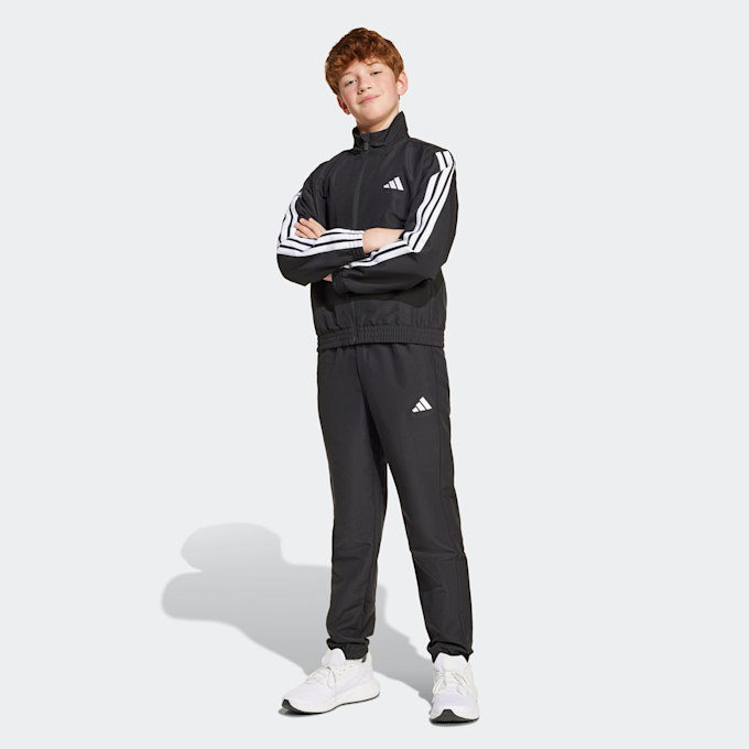 adidas Originals 3 paski dziecięcy zestaw treningowy czarny 47984 1