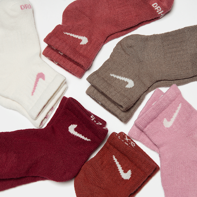 Nike 6 PACK - Dri-FIT Performance Basic Quarter Socks multicolore 48062 2