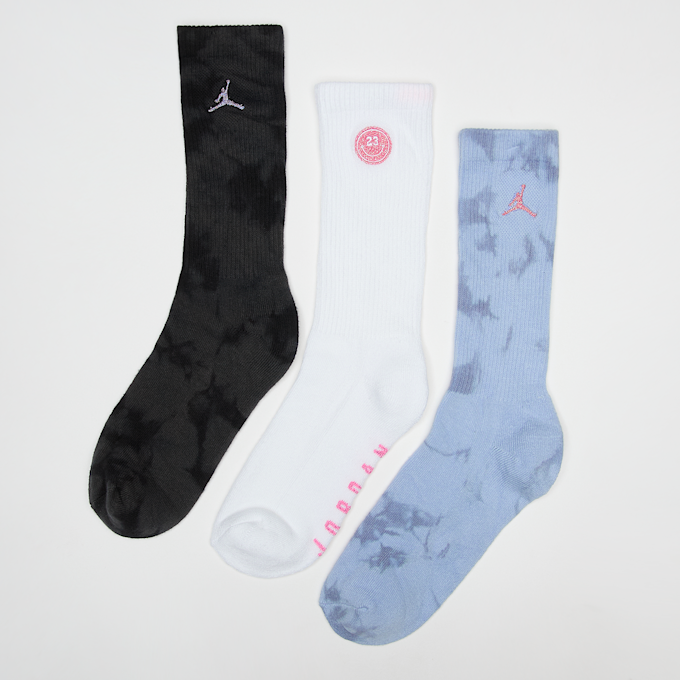 Jordan 3 PACK - Blue Jeans & Bling Crew Socks multicolor 48074 1