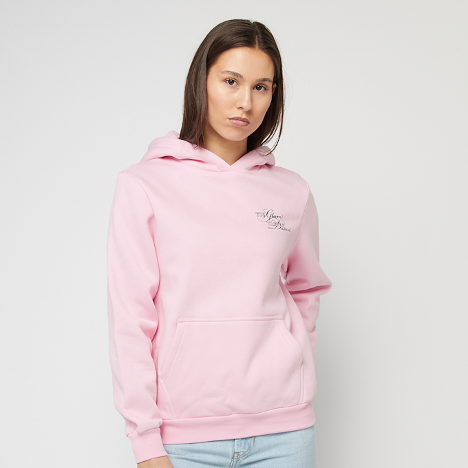 Miss Tee Give A Damn Ladies Fluffy Hoody roza 48087 2