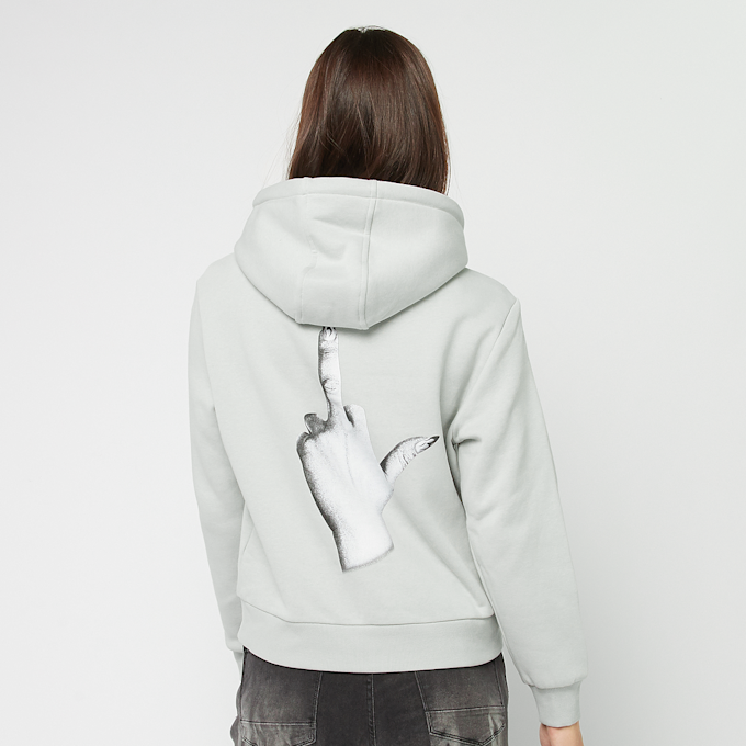 Miss Tee I Dont Give A Hoody grijs 48086 1
