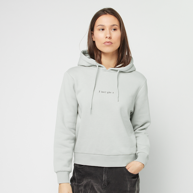 Miss Tee I Dont Give A Hoody grijs 48086 2