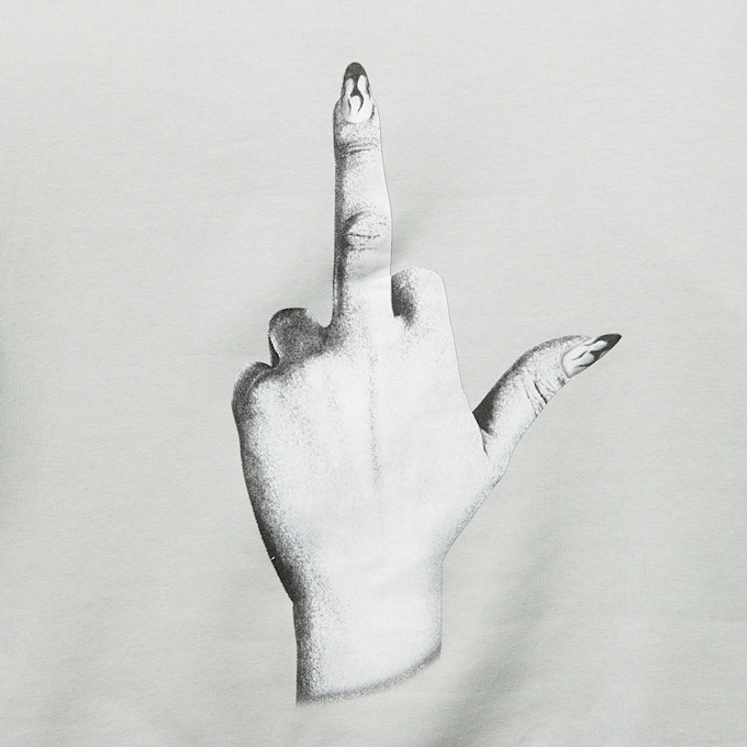 Miss Tee I Dont Give A Hoody grijs 48086 4