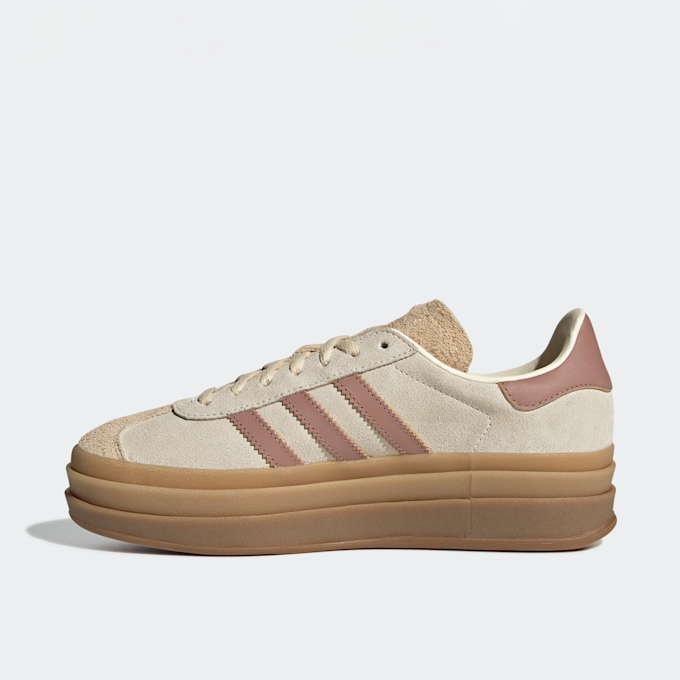 adidas Originals Gazelle Bold W wonder mauve/off white/gum 2 beż 48090 2