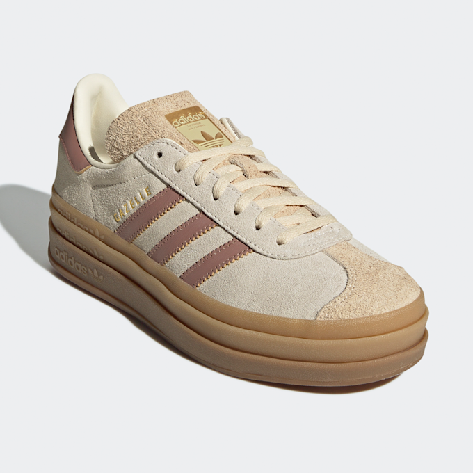 adidas Originals Gazelle Bold W wonder mauve/off white/gum 2 beż 48090 3