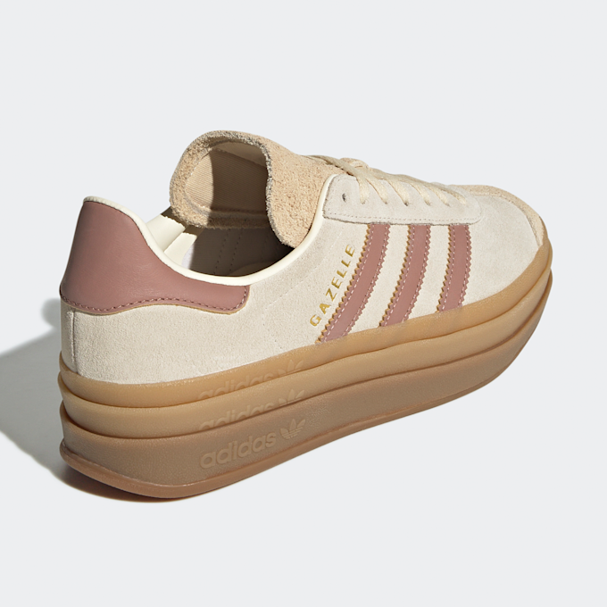 adidas Originals Gazelle Bold W wonder mauve/off white/gum 2 beż 48090 4