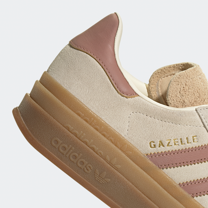 adidas Originals Gazelle Bold W wonder mauve/off white/gum 2 beż 48090 8