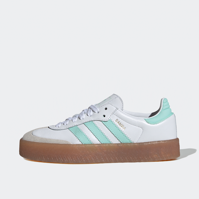 adidas Originals Sambae J ftwr white/clear mint/gold met. blanc 48121 1