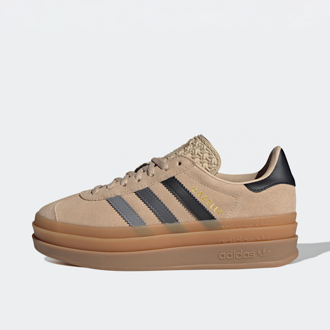 adidas Originals Gazelle Bold J magic beige/grey three/grey five beż 48129 1