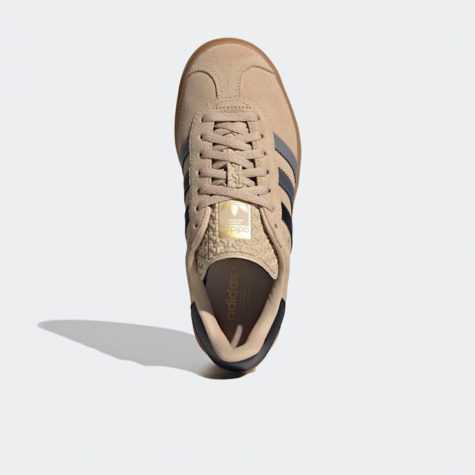 adidas Originals Gazelle Bold J magic beige/grey three/grey five beż 48129 6