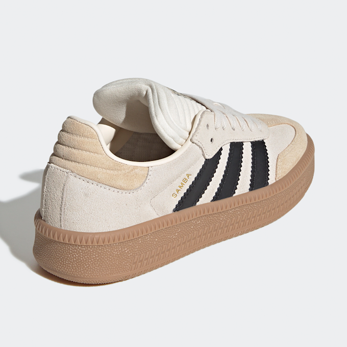 adidas Originals Samba XLG J grey three/core black/gum 4 schwarz 48130 4