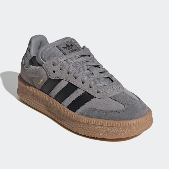 adidas Originals Samba XLG J grey three/core black/gum 4 cinzento 48131 3