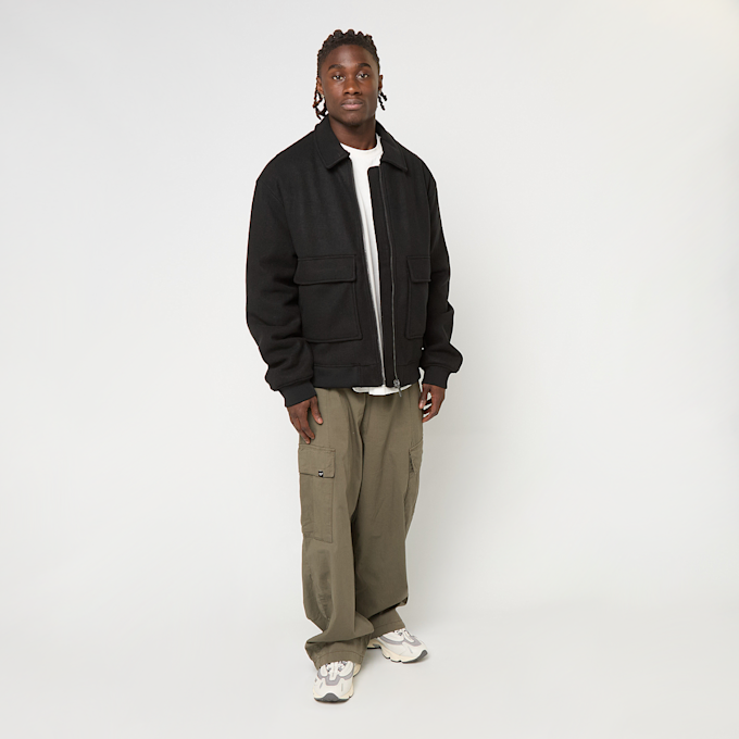 Pegador AIKEN WOOL BLEND BOMBERJACKET vert 48177 5