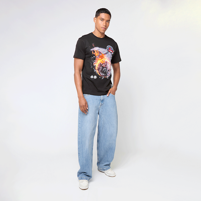 Mitchell & Ness NBA Toronto Raptors HWC Blaze Graphic Tee nero 48170 5