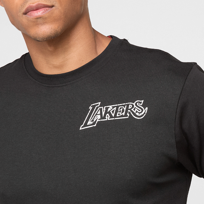 Mitchell & Ness NBA Los Angeles Lakers HWC Overlap Graphic Tee zwart 48173 3