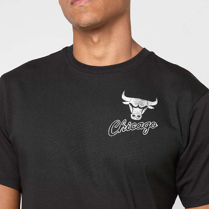 Mitchell & Ness NBA Chicago Bulls HWC Overlap Graphic Tee zwart 48174 3