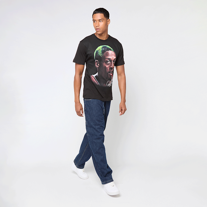Mitchell & Ness NBA Chicago Bulls Prayer Big Face Tee nero 48175 4