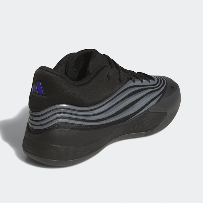 adidas Originals Dame X core black/iron met/lucid blue crna 48198 4