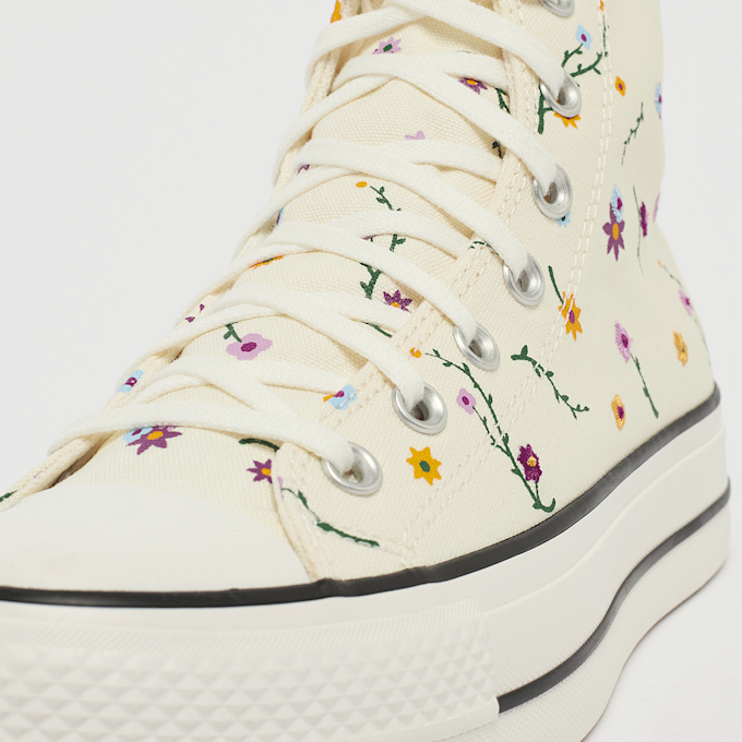 Converse Chuck Taylor All Star Lift egret/vintage white/black beige 48272 6