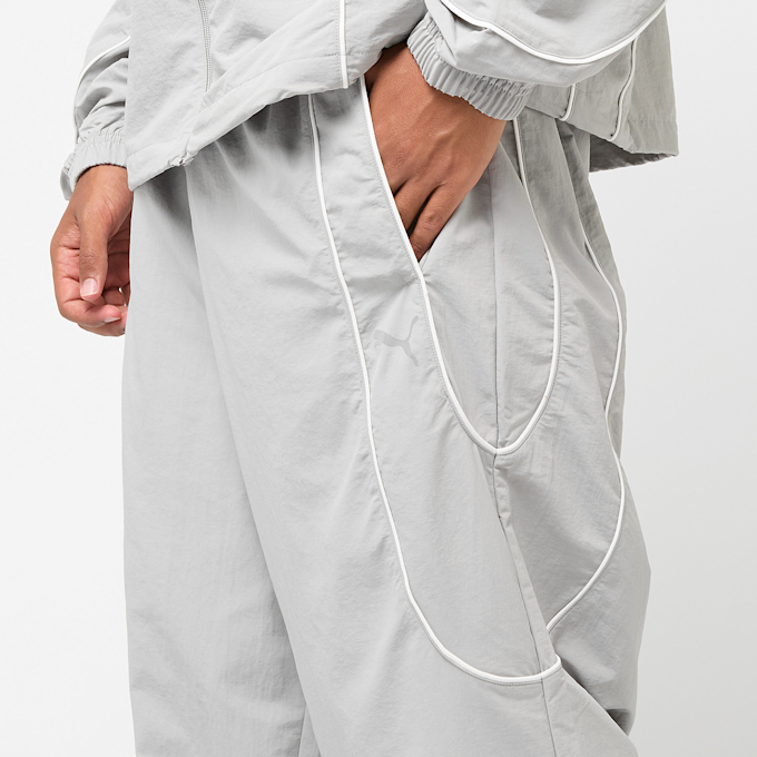 PUMA PUMATECH-X Relaxed Track Pant WV op gray echo/puma white cinzento 48387 6