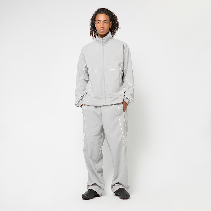 PUMA PUMATECH-X Relaxed Track Pant WV op gray echo/puma white cinzento 48387 8