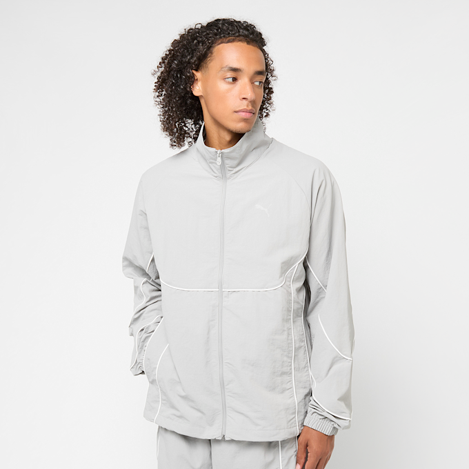 PUMA PUMATECH-X Track Jacket WV gray echo/puma white cinzento 48392 1