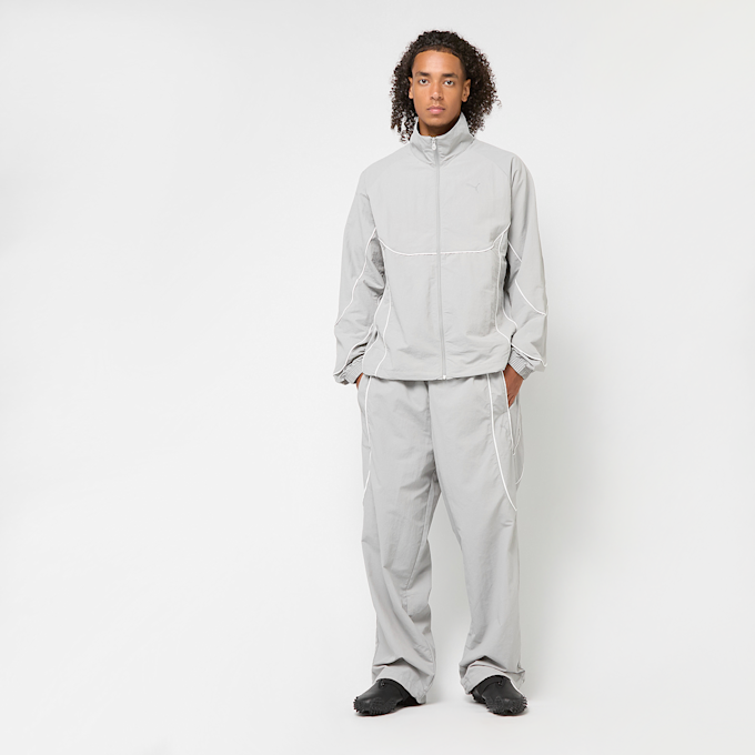 PUMA PUMATECH-X Track Jacket WV gray echo/puma white cinzento 48392 8