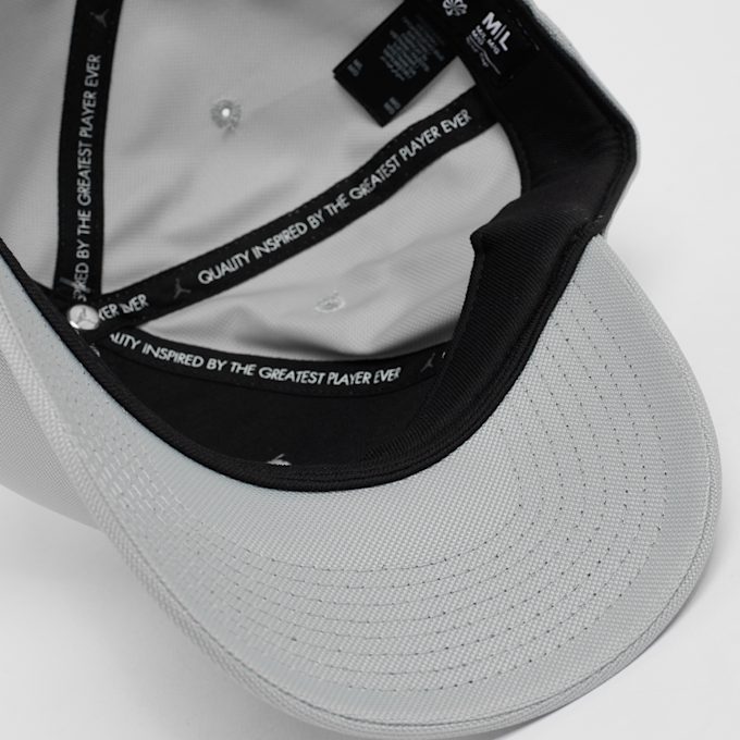Jordan Rise Structured Metal Jumpman Hat siva 48390 3