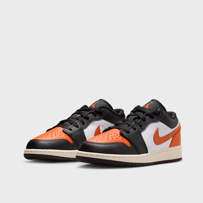 Jordan Jordan 1 Low black/starfish/white/sail preto 48354 4
