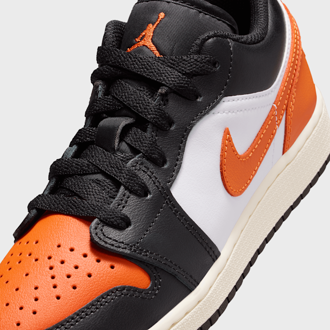 Jordan Jordan 1 Low black/starfish/white/sail preto 48354 7